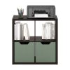Furinno Cubicle Open Back Decorative Cube Storage Organizer, 4-Cube - Thumbnail Image 5