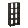 Furinno Cubicle Open Back Decorative Cube Storage Organizer, 8-Cube - Thumbnail Image 1