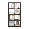 Furinno Cubicle Open Back Decorative Cube Storage Organizer, 8-Cube - Thumbnail Image 5