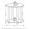 Furinno Peli Small Cat Litter Box Enclosure with Single Door - Thumbnail Image 2