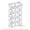 Furinno Turn-N-Tube 5-Tier Toolless Display Rack - Thumbnail Image 2
