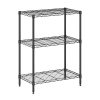 Furinno Wayar 3-Tier Metal Storage Shelf Rack, 23 x 13 x 30 - Thumbnail Image 1