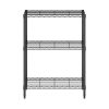 Furinno Wayar 3-Tier Metal Storage Shelf Rack, 23 x 13 x 30 - Thumbnail Image 3