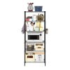 Furinno Wayar 6-Tier Stackable Metal Storage Shelf Rack, 23 x 13 x 59 - Thumbnail Image 5