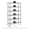 Furinno Wayar 6-Tier Metal Storage Shelf Rack, 42 x 16 x 72 - Thumbnail Image 2