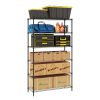 Furinno Wayar 6-Tier Metal Storage Shelf Rack, 42 x 16 x 72 - Thumbnail Image 4
