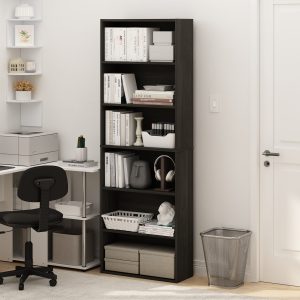 Furinno JAYA Simply Home Free Standing 6-Tier Open Storage