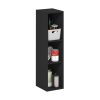 Furinno Fulda 3-Tier Space Saving Storage Shelf Bookcase, 8-Inch Width - Thumbnail Image 4