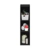Furinno Fulda 3-Tier Space Saving Storage Shelf Bookcase, 8-Inch Width - Thumbnail Image 5