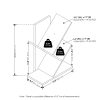 Furinno Tree Bookshelf 3-Tier Floor Standing Tree Bookcase - Thumbnail Image 2