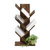 Furinno Tree Bookshelf 5-Tier Floor Standing Tree Bookcase - Thumbnail Image 5