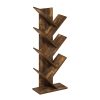 Furinno Tree Bookshelf 7-Tier Floor Standing Tree Bookcase - Thumbnail Image 1