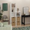Furinno Cubicle Open Back Decorative Cube Storage Organizer, 3-Cube - Thumbnail Image 6