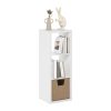 Furinno Cubicle Open Back Decorative Cube Storage Organizer, 3-Cube - Thumbnail Image 5