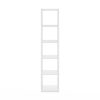 Furinno Cubicle Open Back Decorative Verticle Cube Storage Organizer, 5-Cube - Thumbnail Image 3