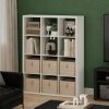 Furinno Cubicle Open Back Decorative Cube Storage Organizer, 12-Cube - Thumbnail Image 6