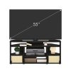 Furinno Jensen Corner TV Stand TV up to 55 Inches - Thumbnail Image 5