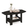 Furinno Simple Design Coffee Table with Storage Compartment - Thumbnail Image 4