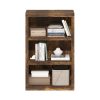 Furinno Rail 3-Tier Open Shelf Bookcase - Thumbnail Image 5