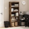 Furinno Rail 5-Tier Open Shelf Bookcase - Thumbnail Image 6