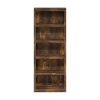 Furinno Rail 5-Tier Open Shelf Bookcase - Thumbnail Image 3