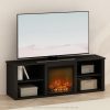 Furinno Jensen No Heat Decorative Electric Fireplace TV Stand, Entertainment Center for TV up to 70 Inch - Thumbnail Image 6