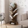 Furinno Tree Bookshelf 7-Tier Floor Standing Tree Bookcase with Bottom Shelf - Thumbnail Image 6