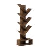 Furinno Tree Bookshelf 7-Tier Floor Standing Tree Bookcase with Bottom Shelf - Thumbnail Image 1
