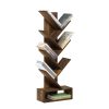 Furinno Tree Bookshelf 7-Tier Floor Standing Tree Bookcase with Bottom Shelf - Thumbnail Image 4
