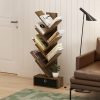 Furinno Tree Bookshelf 7-Tier Floor Standing Tree Bookcase with Bin Drawer - Thumbnail Image 6