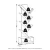 Furinno Tree Bookshelf 7-Tier Floor Standing Tree Bookcase with Bin Drawer - Thumbnail Image 2