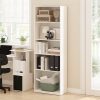 Furinno Gehry 5-Tier Bookcase, Bookshelf with Adjustable Shelves - Thumbnail Image 6