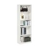 Furinno Gehry 5-Tier Bookcase, Bookshelf with Adjustable Shelves - Thumbnail Image 4