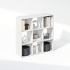 Furinno Pelli Cubic Storage Cabinet, Bookcase, Bookshelf, 9-Cube - Thumbnail Image 4