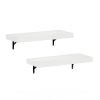 Furinno Tanna 22-Inch Wall Mounted Floating Display Shelves, Set of 2 - Thumbnail Image 1