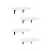 Furinno Tanna 15-Inch Wall Mounted Floating Display Shelves, Set of 4 - Thumbnail Image 1