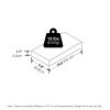 Furinno Tanna 15-Inch Wall Mounted Floating Display Shelves, Set of 4 - Thumbnail Image 2