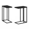 Furinno Camnus Modern Living Sofa Side Table, Set of 2 - Thumbnail Image 1