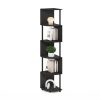 Furinno Econ 5-Tier Zigzag Corner Shelf Bookcase, Bookshelf - Thumbnail Image 4