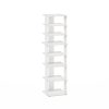 Furinno Compact 8-Tier Vertical Space Saving Free Standing Shoe Tower, Shoe Rack for Closet Entryway - Thumbnail Image 1