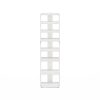 Furinno Compact 8-Tier Vertical Space Saving Free Standing Shoe Tower, Shoe Rack for Closet Entryway - Thumbnail Image 3