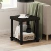 Furinno Turn-N-Tube Classic 2-Tier End Table, Side Table - Thumbnail Image 6