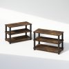 Furinno Turn-S-Tube 3-Tier Multipurpose Standing Shelves, Set of 2 - Thumbnail Image 1