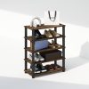Furinno Turn-S-Tube 3-Tier Multipurpose Standing Shelves, Set of 2 - Thumbnail Image 4
