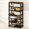 Furinno Turn-S-Tube 4-Tier Multipurpose Standing Shelves, Set of 2 - Thumbnail Image 6