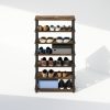 Furinno Turn-S-Tube 4-Tier Multipurpose Standing Shelves, Set of 2 - Thumbnail Image 5