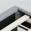 Furinno Laval Double Row Nail Head Bed Frame - Thumbnail Image 5