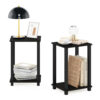 Furinno Simplistic End Table, Small, Set of 2 - Thumbnail Image 5