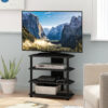 Furinno Econ Easy Assembly 4-Tier Petite TV Stand for TV up to 25 Inch - Thumbnail Image 6