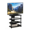 Furinno Econ Easy Assembly 4-Tier Petite TV Stand for TV up to 25 Inch - Thumbnail Image 4
